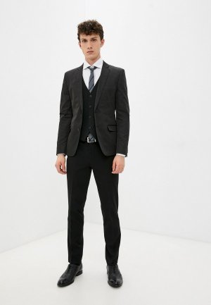 Костюм классический Absolutex. Цвет: черный