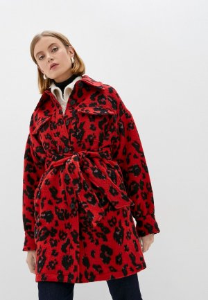 Пальто Diane von Furstenberg. Цвет: красный