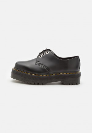Спортивные туфли на шнуровке 1461 QUAD SQUARED UNISEX , черный полированный, гладкий Dr. Martens