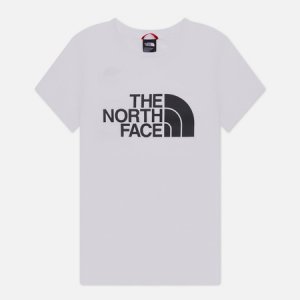 Женская футболка Easy The North Face. Цвет: белый