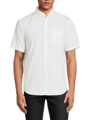 Оксфордская рубашка с коротким рукавом , белый Alex Mill