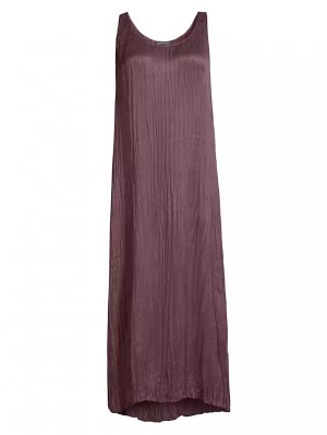 Плиссированное платье-миди из купро , цвет casis Eileen Fisher