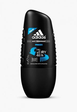Дезодорант adidas Anti-perspirant Roll-ons Male, 50 мл c&d fresh. Цвет: прозрачный