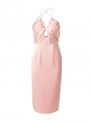 Коктейльное платье Aura, розовый Jarlo