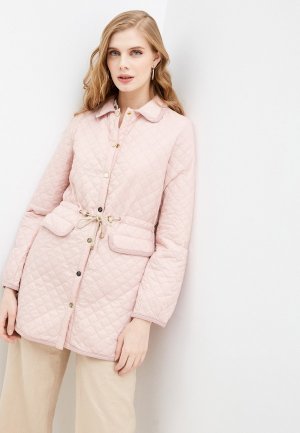 Куртка утепленная Trussardi. Цвет: розовый
