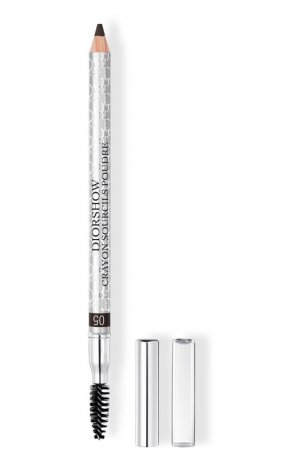 Водостойкий карандаш для бровей show, 05 Черный Dior. Цвет: бесцветный