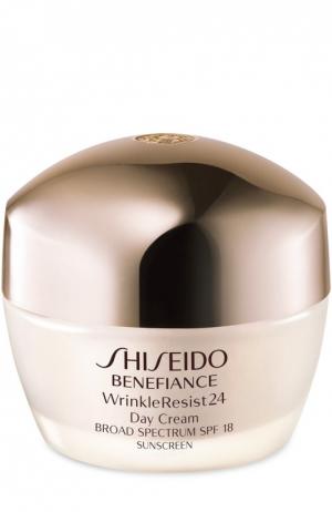 Дневной крем с комплексом против морщин 24 часа Benefiance Shiseido. Цвет: бесцветный