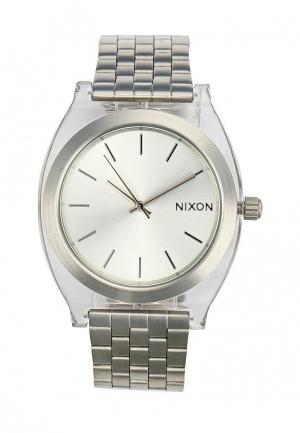 Часы Nixon TIME TELLER ACETATE. Цвет: серебряный