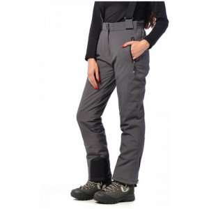 Горнолыжные брюки женские FUN ROCKET 2058 размер 48, черный. Цвет: черный