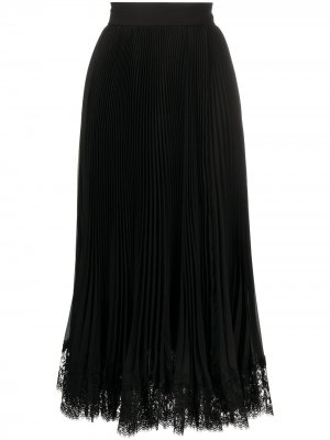 Плиссированная юбка миди Dolce & Gabbana. Цвет: черный