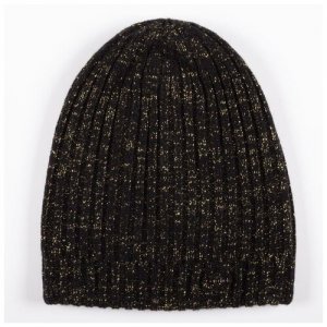 Вязаная шапка Женская GOROSHEK, F38-1290, , цвет черный Goroshek. Цвет: серый
