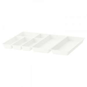UPPDATERA Поднос для столовых приборов, 2 универсальных подноса, белый 72x50 см IKEA