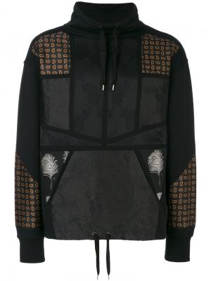 Multi print sweatshirt Alexander McQueen. Цвет: чёрный