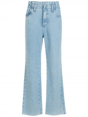 Широкие джинсы Roccella Framed. Цвет: синий