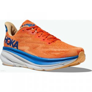 Кроссовки , полнота D, размер US9D/UK8.5/EU42 2/3/JPN27, оранжевый, синий HOKA. Цвет: оранжевый/синий