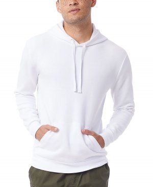Мужская толстовка с капюшоном eco-cozy pullover , белый Alternative Apparel