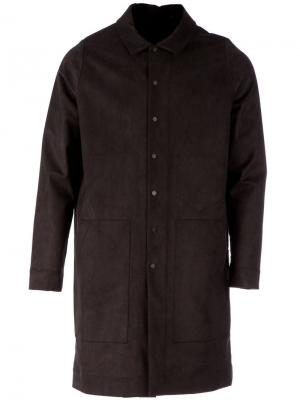 Стрктурированное пальто L'Eclaireur. Цвет: черный