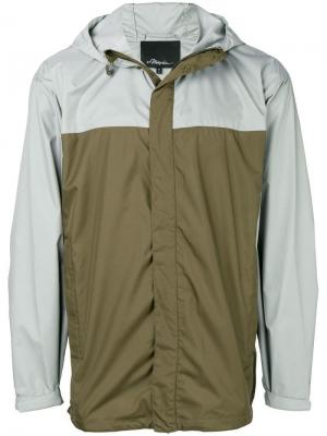 Спортивная куртка 3.1 Phillip Lim. Цвет: зеленый