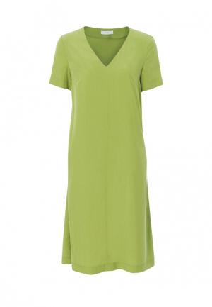 Платье Emka. Цвет: зеленый