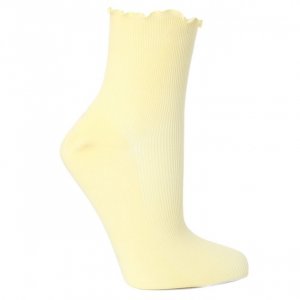 Носки Calzetti. Цвет: светло-желтый