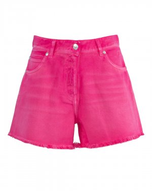 Джинсовые шорты MSGM. Цвет: розовый
