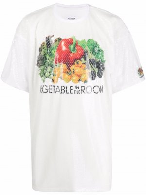 Vegetable-print T-shirt Doublet. Цвет: белый