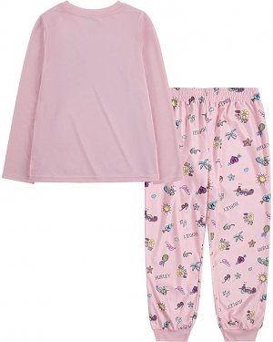 Пижамный комплект Pajama Top and Pants Two-Piece Set, цвет Medium Soft Pink Hurley