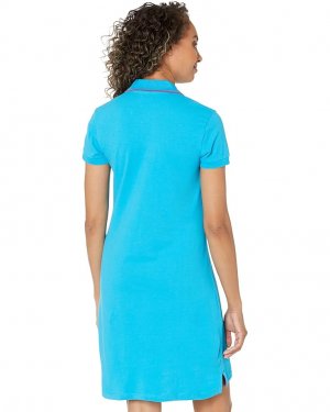 Платье U.S. POLO ASSN. USPA Tipped Dress, цвет Dowtown Blue