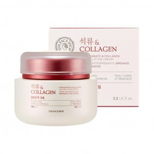 THE - Pomegranate & Collagen Volume Lifting Cream 100ml Face Shop