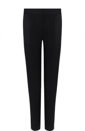 Шерстяные брюки Stella McCartney. Цвет: чёрный