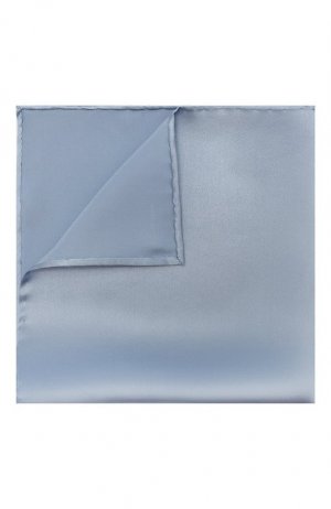 Шелковый платок Stefano Ricci. Цвет: голубой