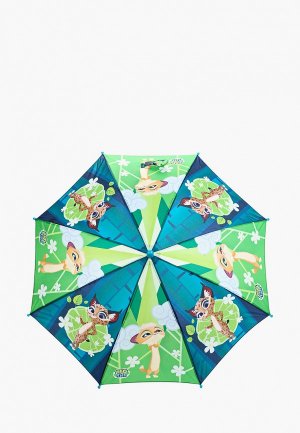 Зонт-трость Lamberti. Цвет: зеленый