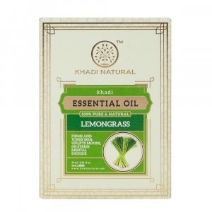 Эфирное масло Лемонграсса (15 мл), Lemongrass Essential Oil, Khadi Natural