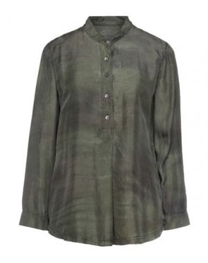 Pубашка RAQUEL ALLEGRA. Цвет: зеленый-милитари
