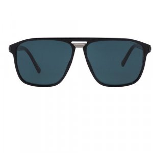 Солнцезащитные очки 293 700K, голубой, черный Chopard. Цвет: голубой/черный/серебристый