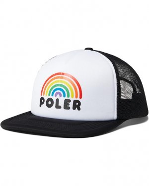 Бейсболка Rainbow Trucker, черный Poler