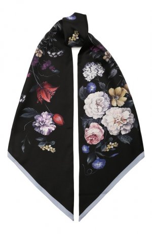 Шелковый платок Elie Saab. Цвет: чёрный