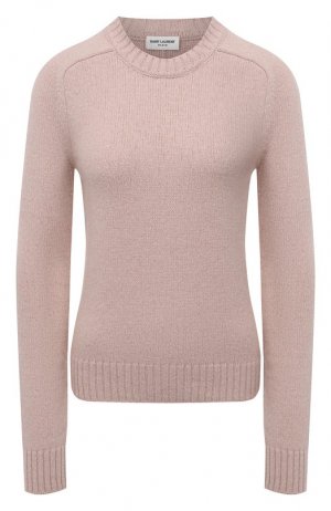 Пуловер Saint Laurent. Цвет: розовый