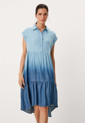 Джинсовое платье, светло-синий s.Oliver
