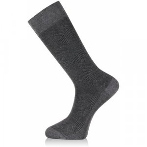 Мужские носки , размер 45, серый SiS. Цвет: серый