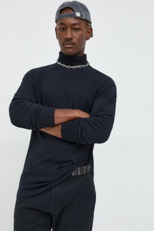 Хлопковая рубашка с длинными рукавами , черный Abercrombie & Fitch
