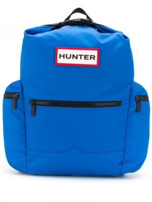 Рюкзак с откидным клапаном Hunter. Цвет: синий
