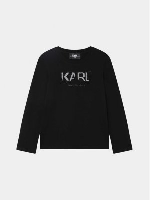 Блуза стандартного кроя , черный Karl Lagerfeld