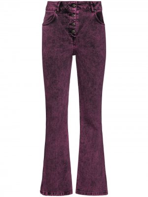 Расклешенные джинсы Eckhaus Latta. Цвет: фиолетовый