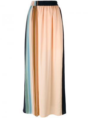 Длинная юбка Liliana Antonia Zander. Цвет: синий