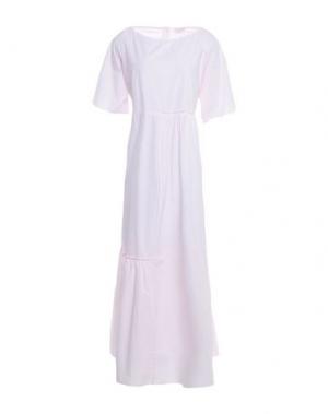 Длинное платье ROSSOPURO. Цвет: розовый