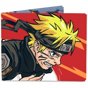 Кошелек New Naruto, фактура гладкая, мультиколор Wallet