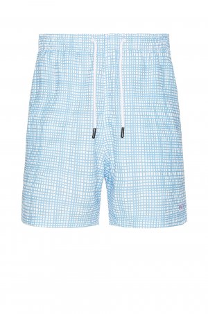 Шорты  Classic Swim Shorts, цвет Mini Grid French Blue Solid & Striped