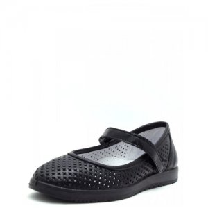 Туфли для девочки Kenka 202011-6-1V, Размер 36. Цвет: черный