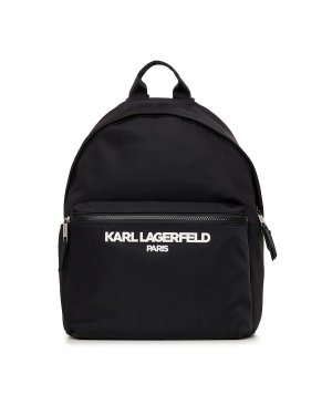 Большая нейлоновая сумка-рюкзак KARL LAGERFELD PARIS, черный Paris